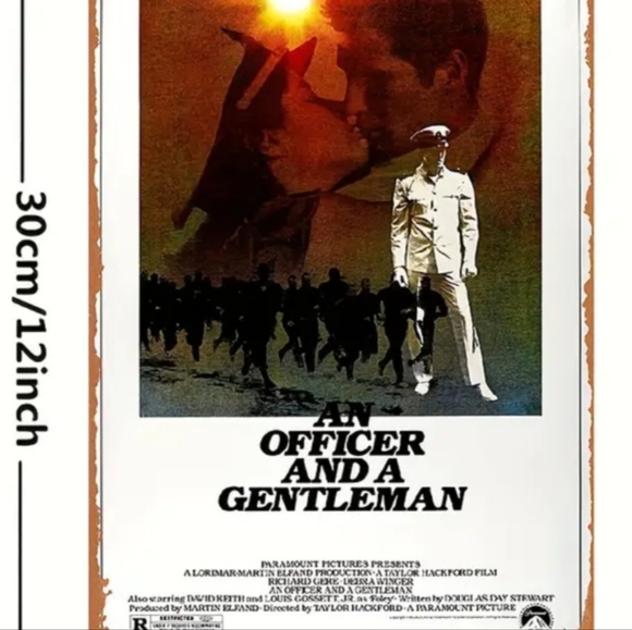 An Officer and A Gentleman Decorative Aluminum Sign - Picture 2 of 4